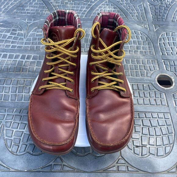 Lems Men's Boulder Boot Leather | Color Russet | Size US 12.5 - Picture 8 of 10